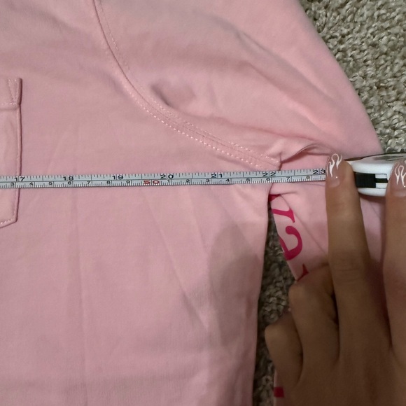 Vineyard Vines Light Pink Long Sleeve Tee - Picture 4 of 6